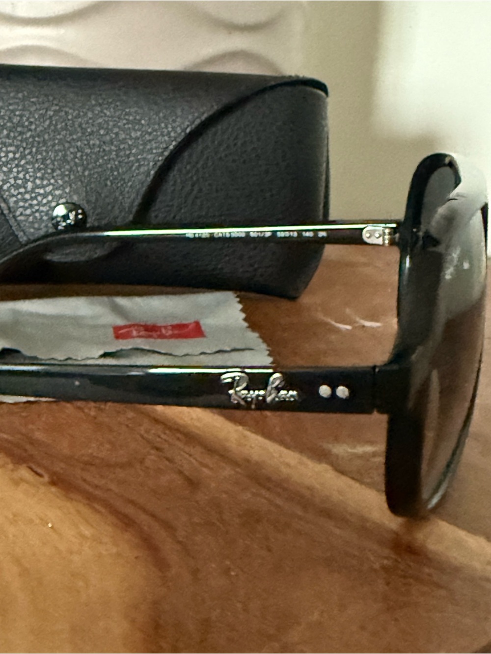 Ray-Ban Cats 5000 59mm Gradient Aviator Black Frame Sunglasses - Picture 6 of 13